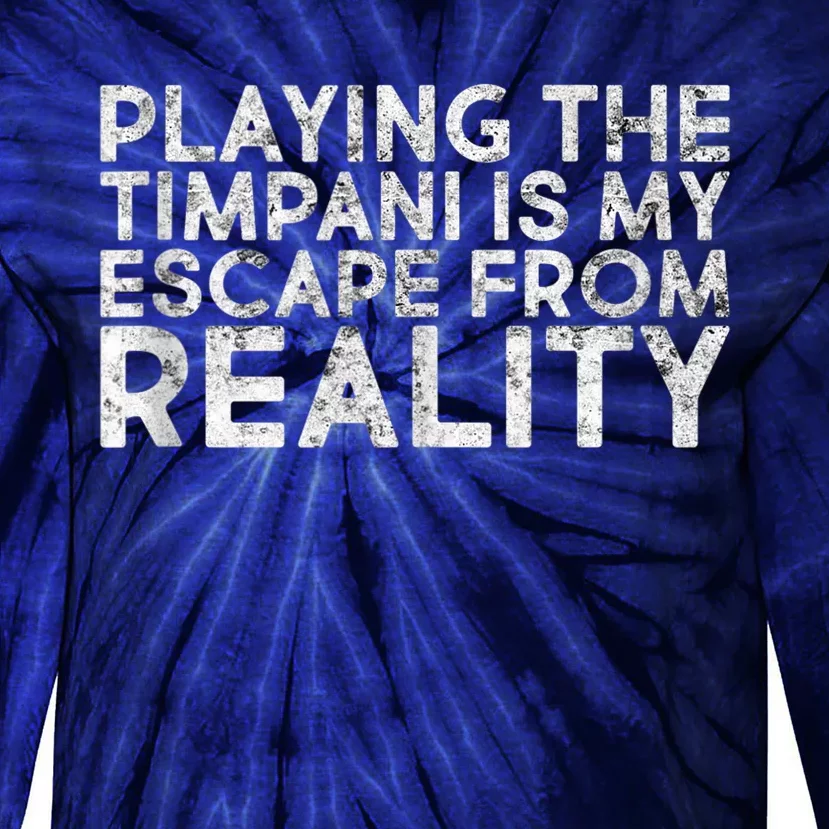 Timpani Musical Instrument Timpani Drum Timpani Players Tie-Dye Long Sleeve Shirt