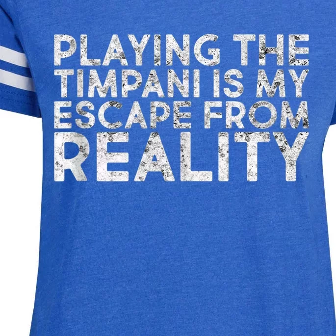 Timpani Musical Instrument Timpani Drum Timpani Players Enza Ladies Jersey Football T-Shirt