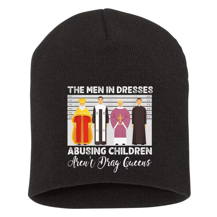 The Men In Dresses Abusing Children Arent Drag Queens Short Acrylic Beanie