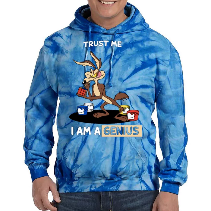 Trust Me I Am A Genius Tie Dye Hoodie