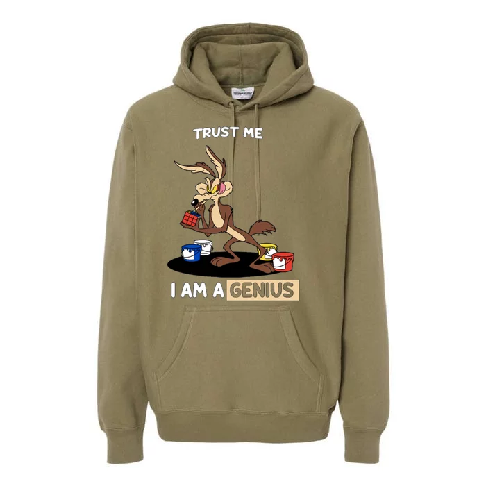 Trust Me I Am A Genius Premium Hoodie