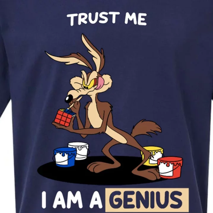 Trust Me I Am A Genius Sueded Cloud Jersey T-Shirt