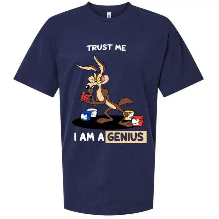 Trust Me I Am A Genius Sueded Cloud Jersey T-Shirt