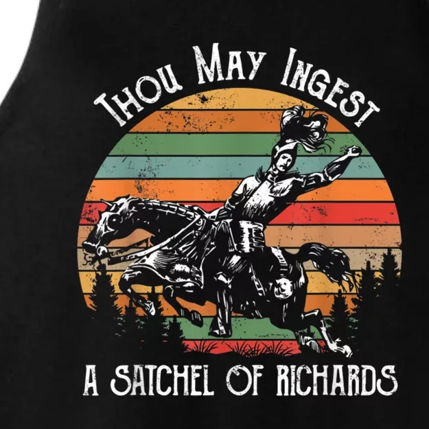 Thou May Ingest A Satchel Of Richards Ladies Tri-Blend Wicking Tank