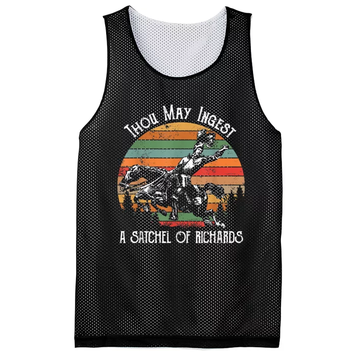 Thou May Ingest A Satchel Of Richards Mesh Reversible Basketball Jersey Tank