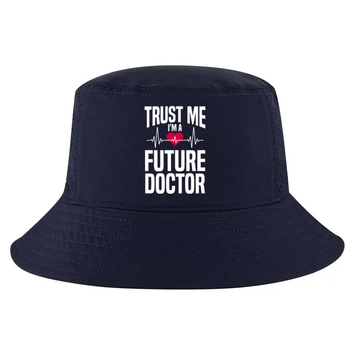 Trust Me I'm A Future Doctor Funny Medical School Gift Cool Comfort Performance Bucket Hat