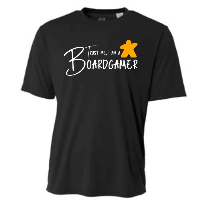 Trust Me I Am A Boardgamer Boardgames Board Games Cool Gift Cooling Performance Crew T-Shirt