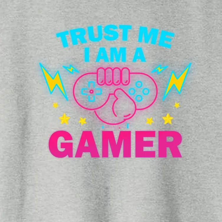 Trust Me I Am A Gamer Custom Cute Gift Women's Crop Top Tee