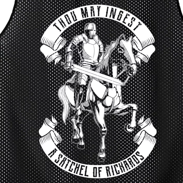 Thou May Ingest A Satchel Of Richards Mesh Reversible Basketball Jersey Tank