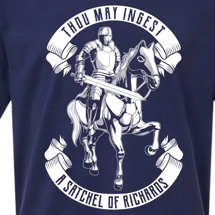 Thou May Ingest A Satchel Of Richards Sueded Cloud Jersey T-Shirt