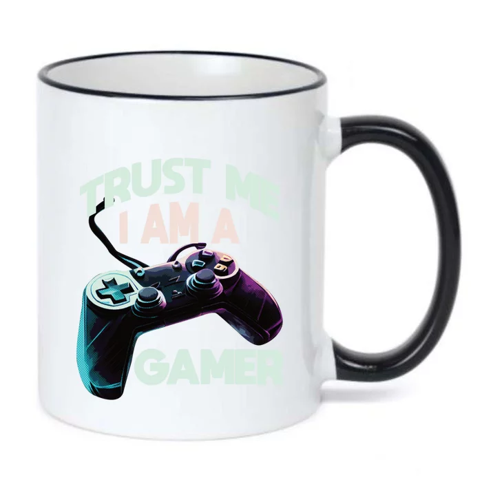 Trust Me I Am A Gamer Video Pc Gaming Gamer Cool Gift Black Color Changing Mug