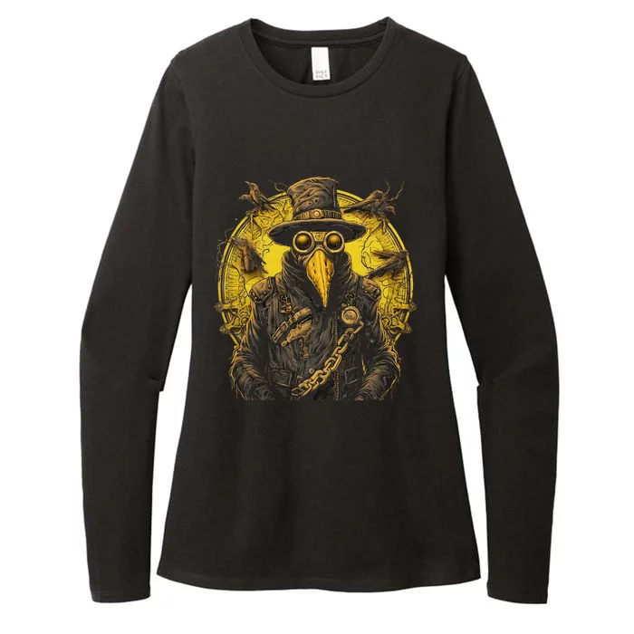 Trust Me IM A Doctor Gothic Plague Doctor Steampunk Style Womens CVC Long Sleeve Shirt