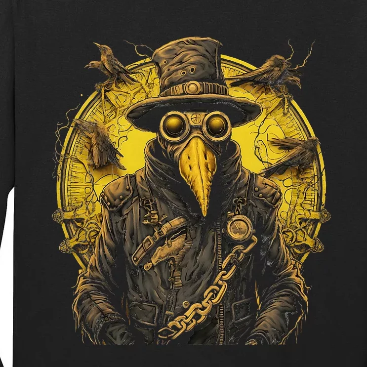 Trust Me IM A Doctor Gothic Plague Doctor Steampunk Style Tall Long Sleeve T-Shirt