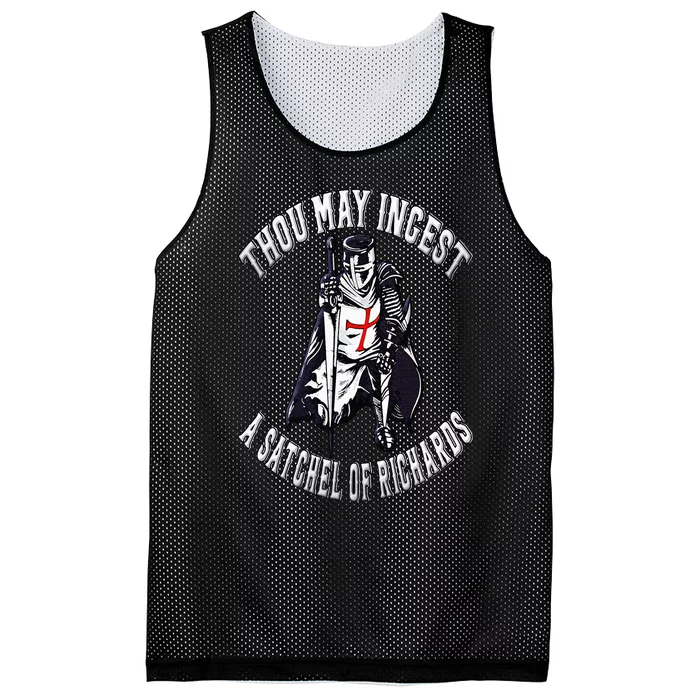 Thou May Ingest a Satchel of Richards Renaissance Festival Mesh Reversible Basketball Jersey Tank