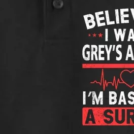 Trust Me I Watch Grey Anatomy Christmas Ugly Sweatshirt Dry Zone Grid Performance Polo