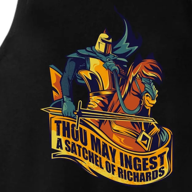 Thou May Ingest A Satchel Of Richards Ladies Tri-Blend Wicking Tank