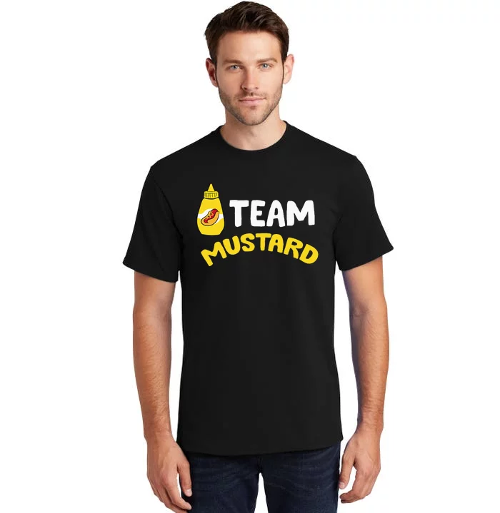 Team Mustard I Love Yellow Mustard Tall T-Shirt