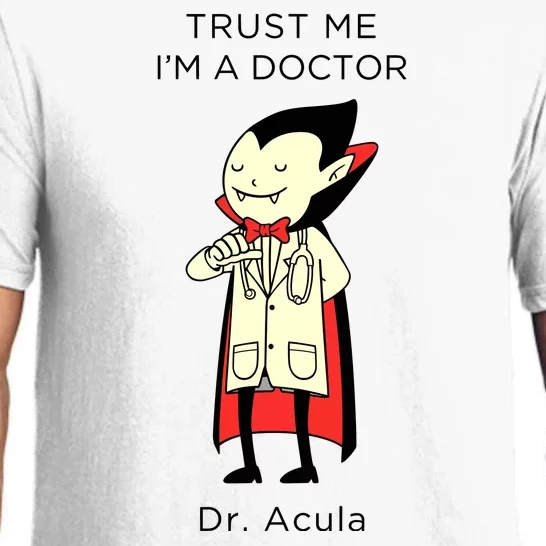 TRUST ME Im A Doctor Dracula Halloween Pajama Set