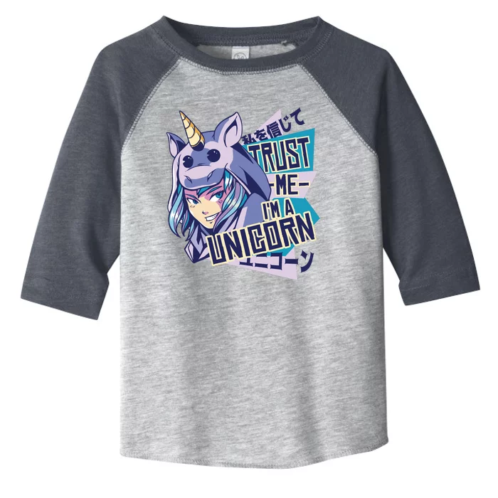 Trust Me I Am A Unicorn Toddler Fine Jersey T-Shirt