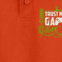 Trust Me Im A Gamer Gift Dry Zone Grid Performance Polo