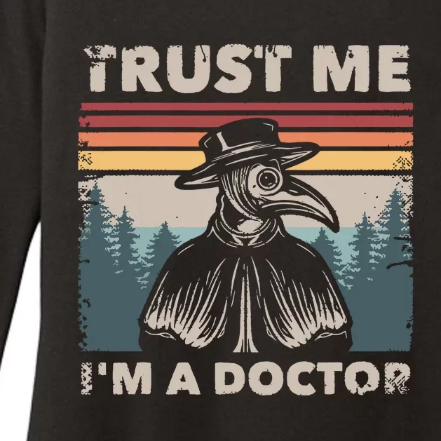 Trust Me Im A Doctor Plague Doctor Face Mask Physician Womens CVC Long Sleeve Shirt