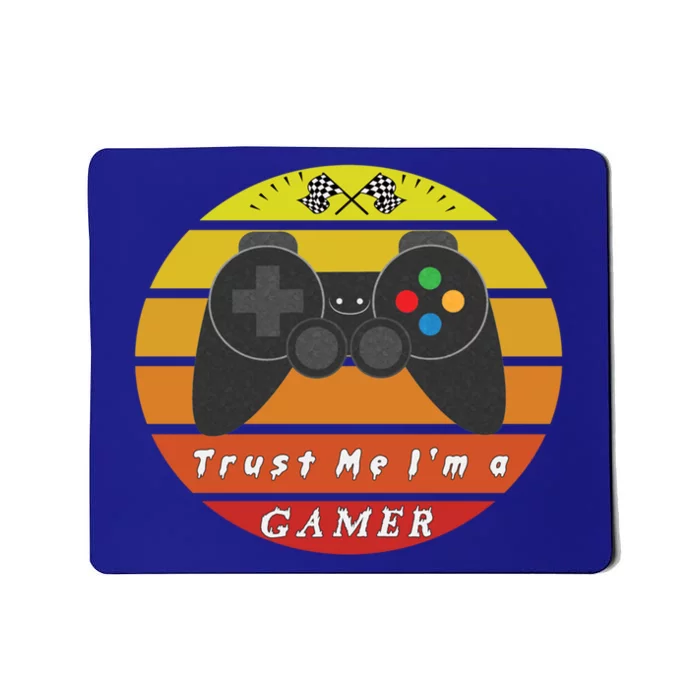 Trust Me Im A Gamer Vintage Video Game Controller Gift Meaningful Gift Mousepad