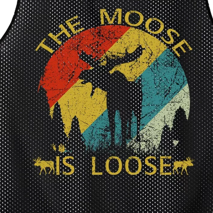 The Moose Is Loose Mesh Reversible Basketball Jersey Tank