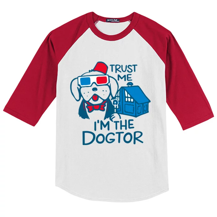 Trust Me I’m A Dogtor Havanese Lover Kids Colorblock Raglan Jersey