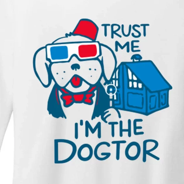 Trust Me I’m A Dogtor Havanese Lover Womens CVC Long Sleeve Shirt