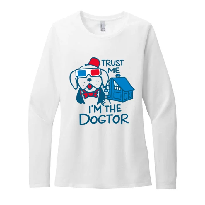 Trust Me I’m A Dogtor Havanese Lover Womens CVC Long Sleeve Shirt