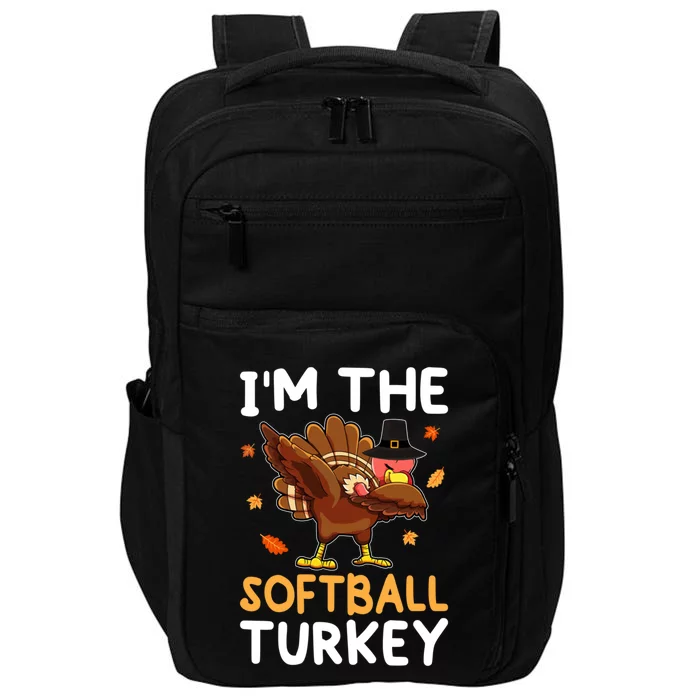 Thanksgiving Matching IM The Baseball Turkey Gift Impact Tech Backpack