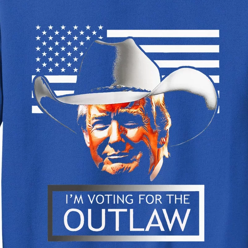 Trump Maga IM Voting For The Outlaw And The Hillbilly 2024 Sweatshirt