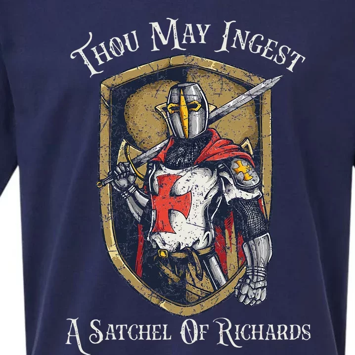 Thou May Ingest A Satchel Of Richards Sueded Cloud Jersey T-Shirt