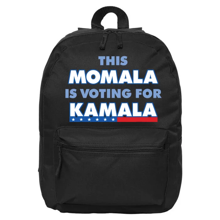 This Momala Is Voting For Kamala 16 in Basic Backpack