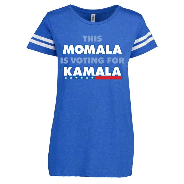 This Momala Is Voting For Kamala Enza Ladies Jersey Football T-Shirt