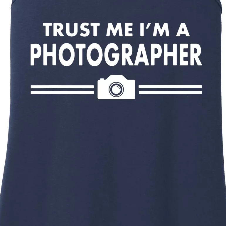 Trust Me Im A Photographer Ladies Essential Tank