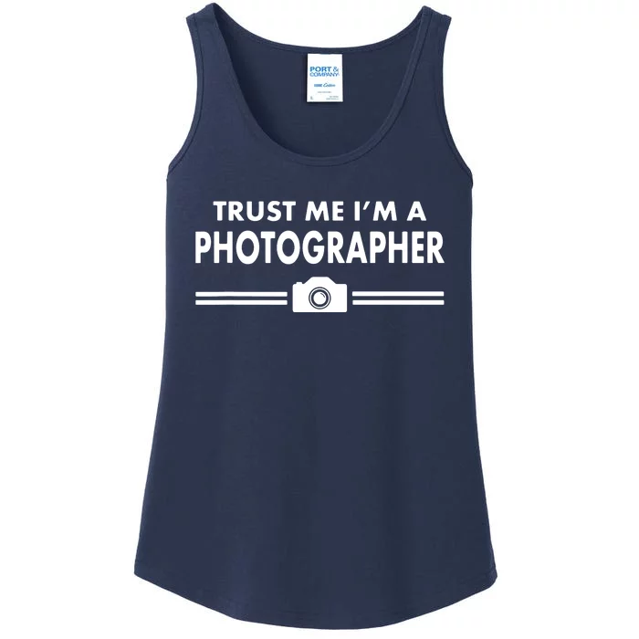 Trust Me Im A Photographer Ladies Essential Tank