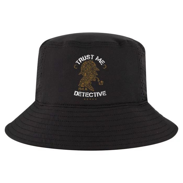 Trust Me I'm A Detective Cool Comfort Performance Bucket Hat