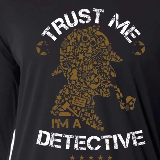 Trust Me I'm A Detective Cooling Performance Long Sleeve Crew