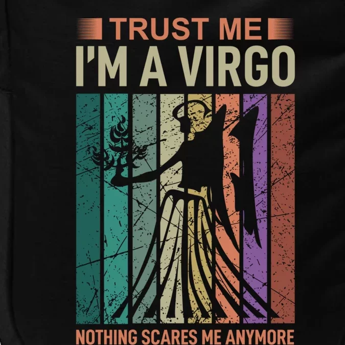 Trust Me Im A Virgo Astrology Gift Impact Tech Backpack