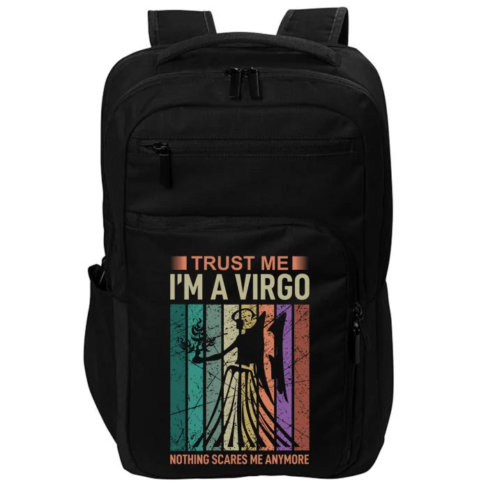 Trust Me Im A Virgo Astrology Gift Impact Tech Backpack