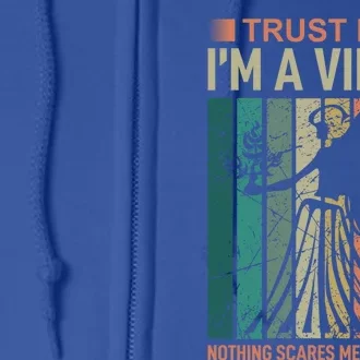 Trust Me Im A Virgo Astrology Gift Full Zip Hoodie