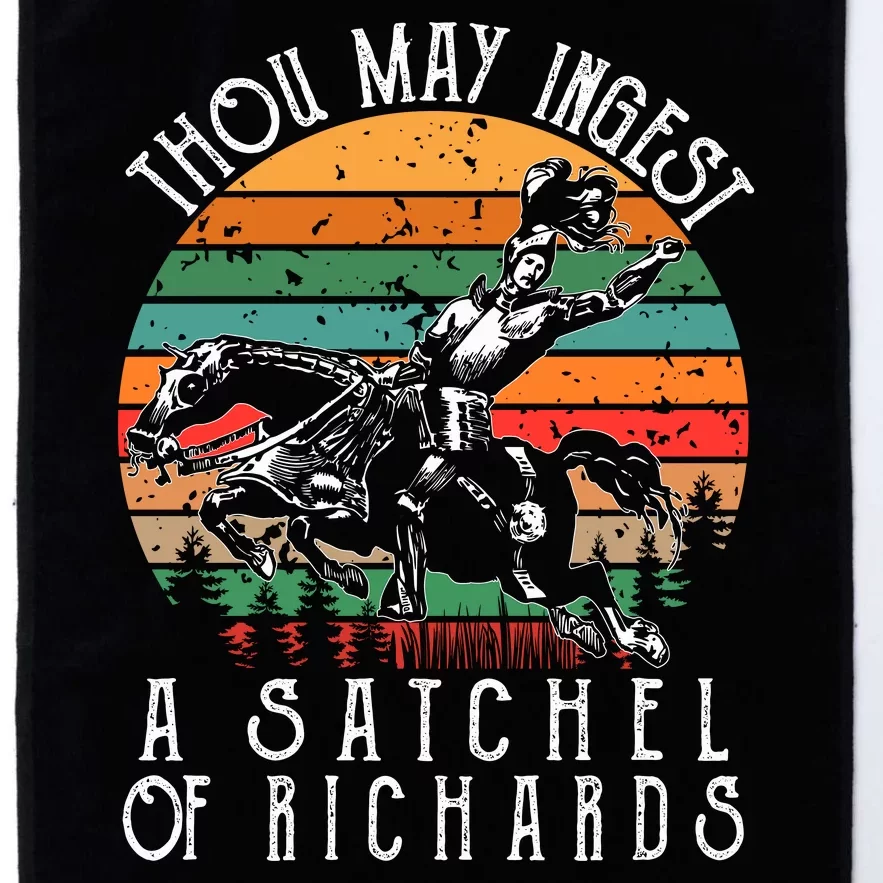 Thou May Ingest A Satchel Of Richards Platinum Collection Golf Towel