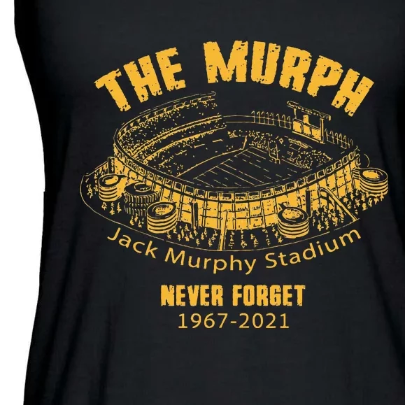 The Murph Jack Murphy Stadium San Diego Baseball Ladies Essential Flowy Tank