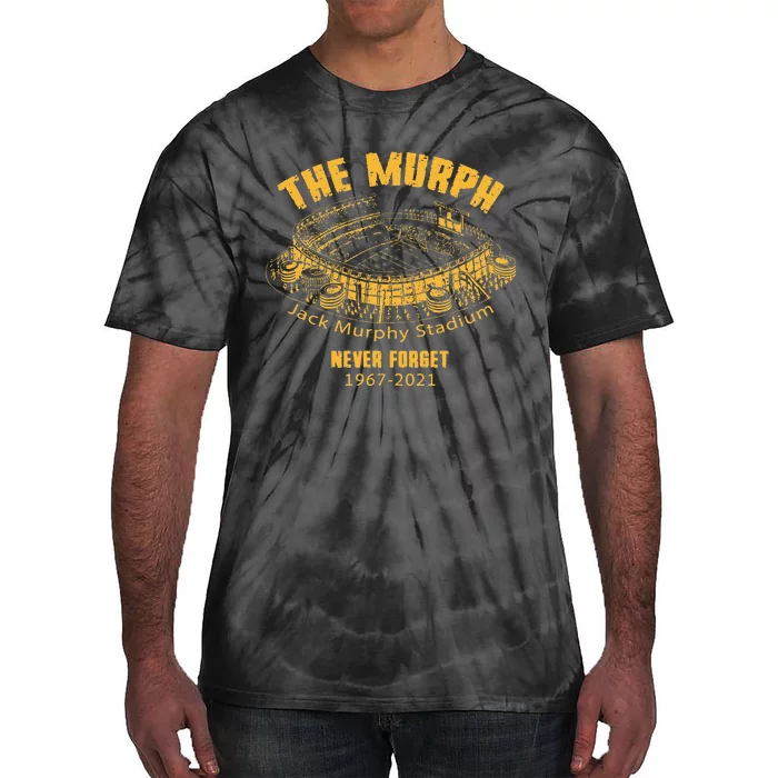 The Murph Jack Murphy Stadium San Diego Baseball Tie-Dye T-Shirt