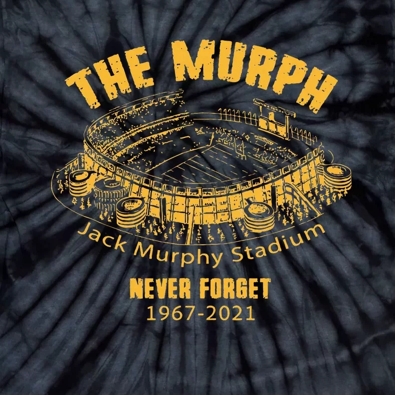 The Murph Jack Murphy Stadium San Diego Baseball Tie-Dye T-Shirt