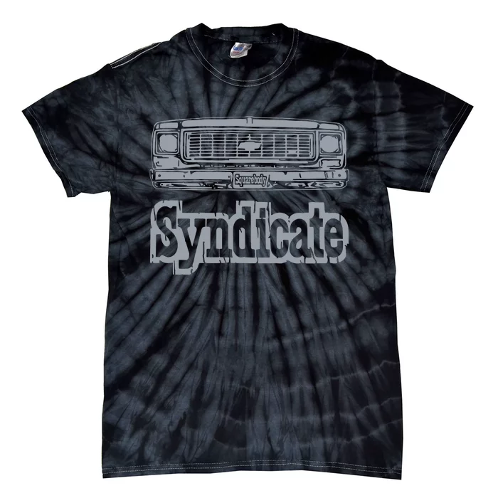 The Msg Jack Wearing Squarebody Syndicate Tie-Dye T-Shirt