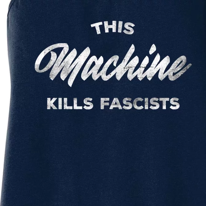 This Machine Kills Fascists Women's Racerback Tank