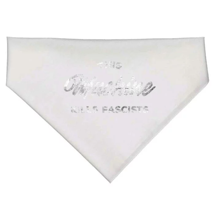 This Machine Kills Fascists USA-Made Doggie Bandana