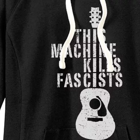 This Machine Kills Fascists Women's Fleece Hoodie